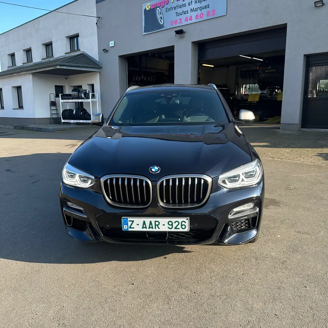 BMW X4 M XDRIVE M40i AI Zwart - 1