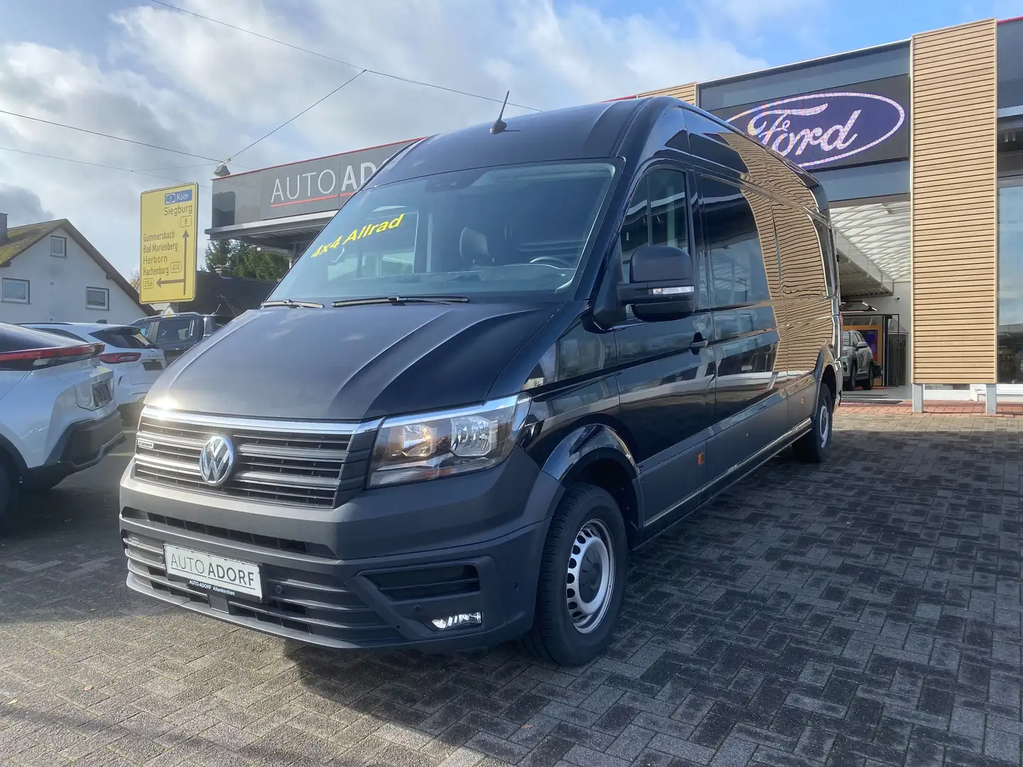 Volkswagen Crafter Crafter 35 TDI Allrad 4x4 Lang/Hoch neuer Motor Schwarz - 2