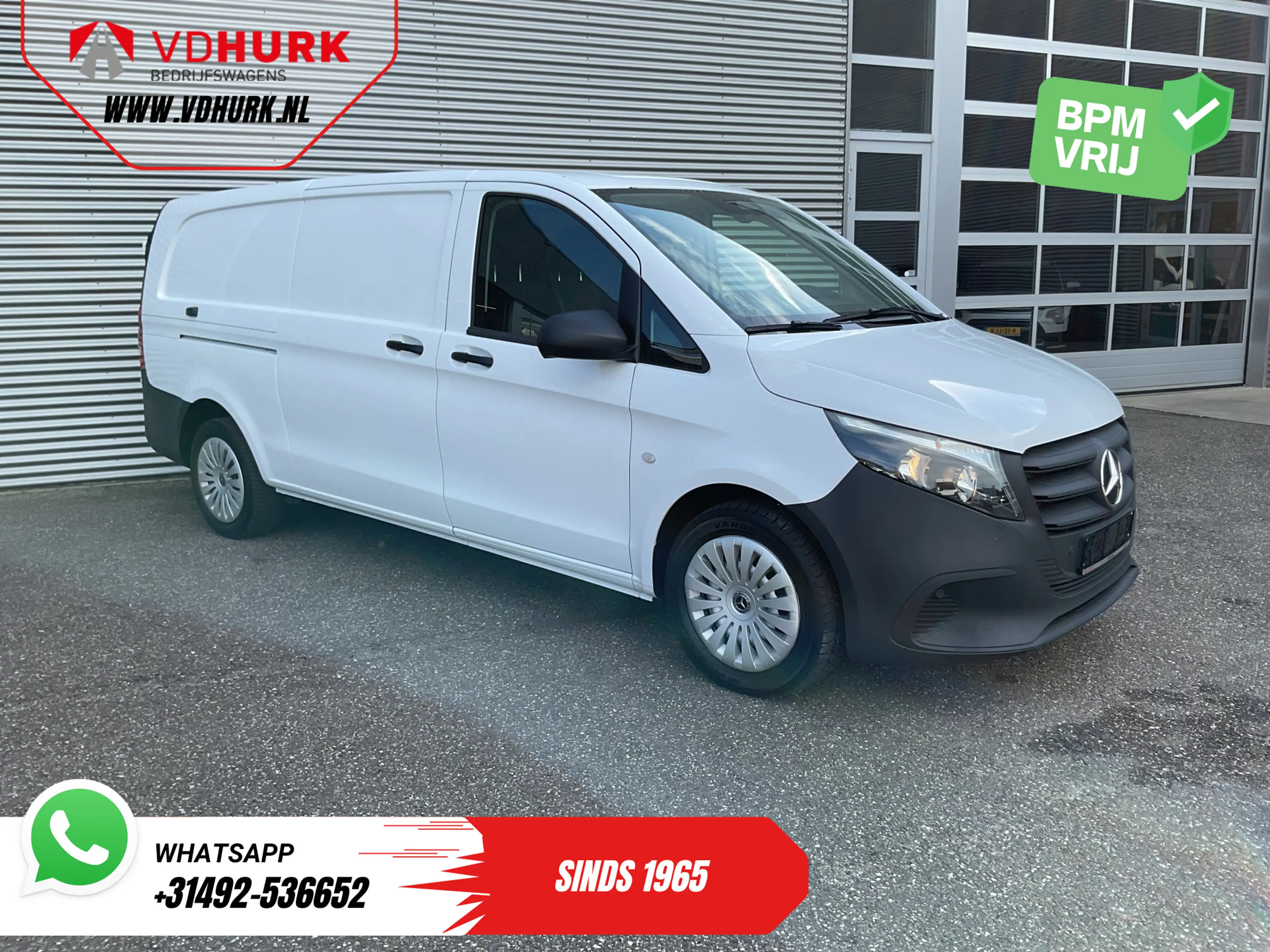 Mercedes-Benz Vito 116 CDI Aut. L3 270Gr.Deuren/ Stoelverw./ Navi/ Ai