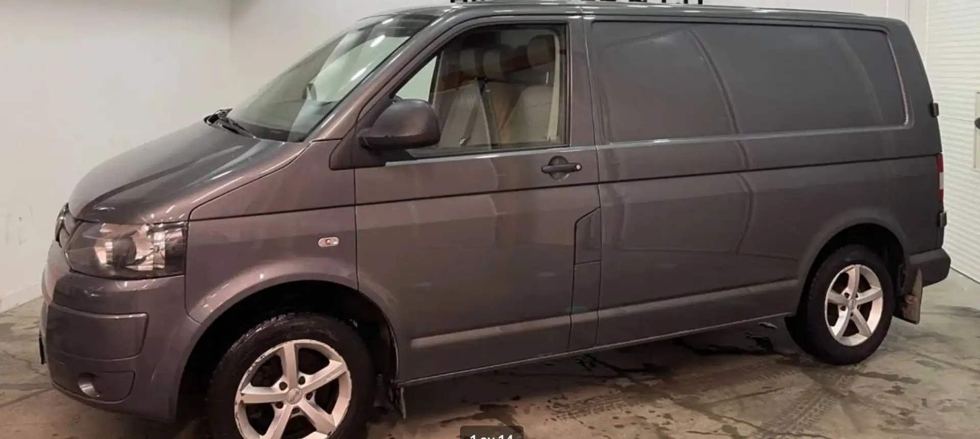 Volkswagen T5 Transporter Kasten-Kombi Kasten Gris - 2