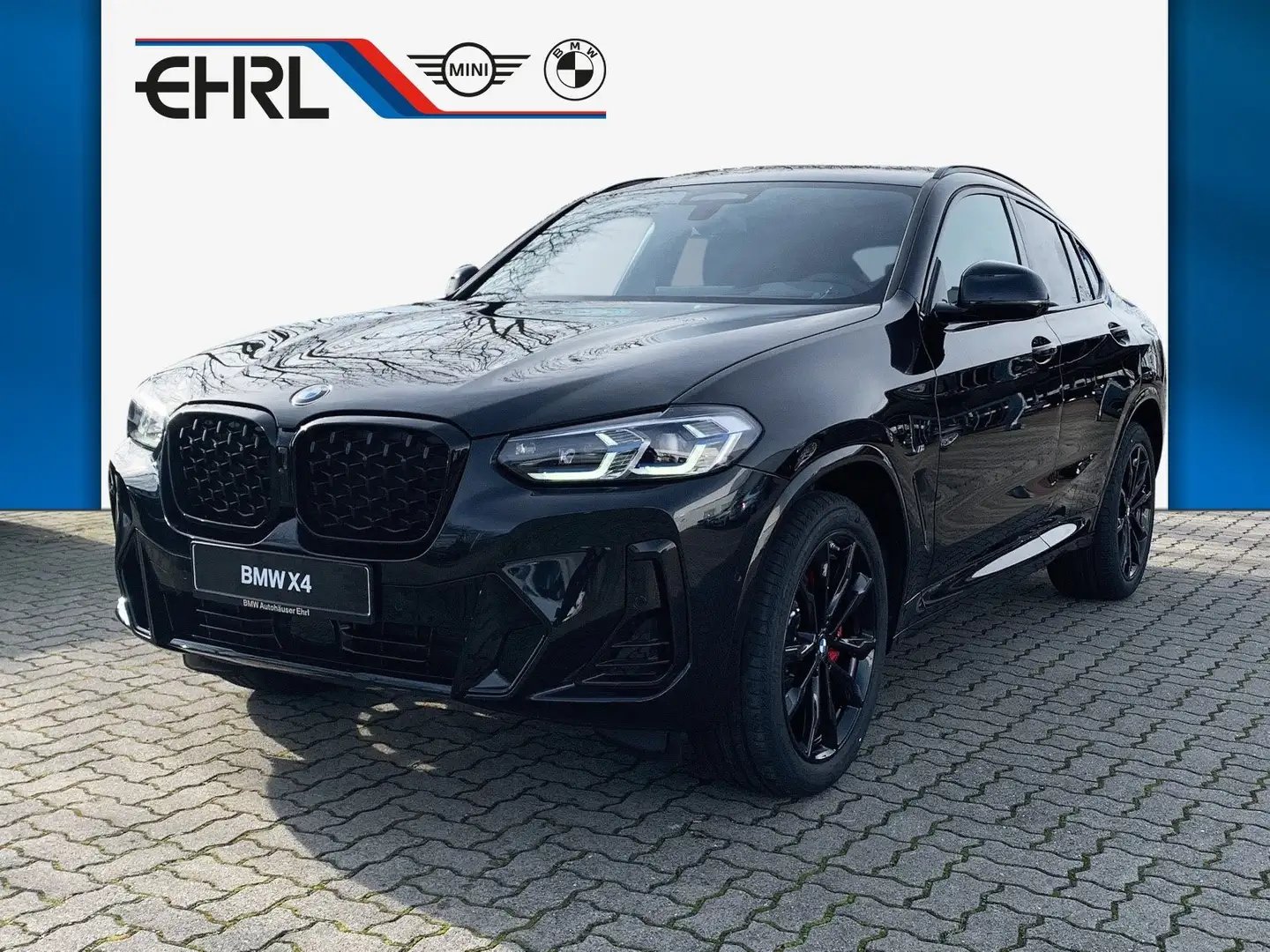 BMW X4 xDrive20d M Sportpaket Head-Up HK HiFi DAB Чорний - 1