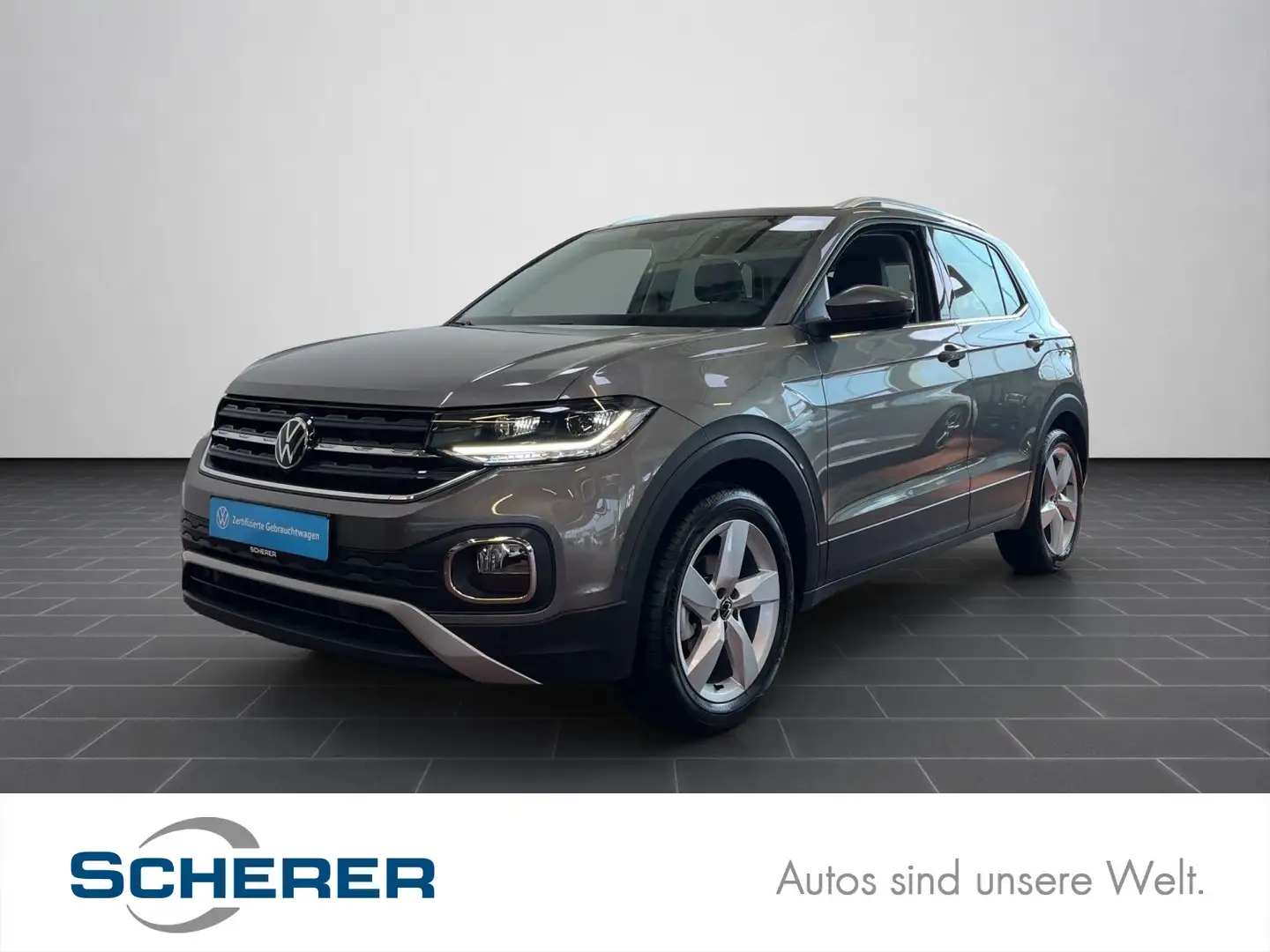Volkswagen T-Cross Style NAVi Rückfahrkamera Grau - 1