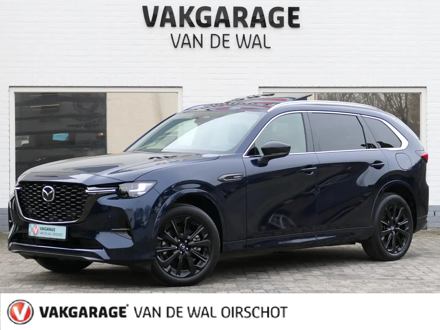 Mazda CX-80 2.5 e-SkyActiv PHEV Homura Plus 6p. | Vol opties | Kék - 1
