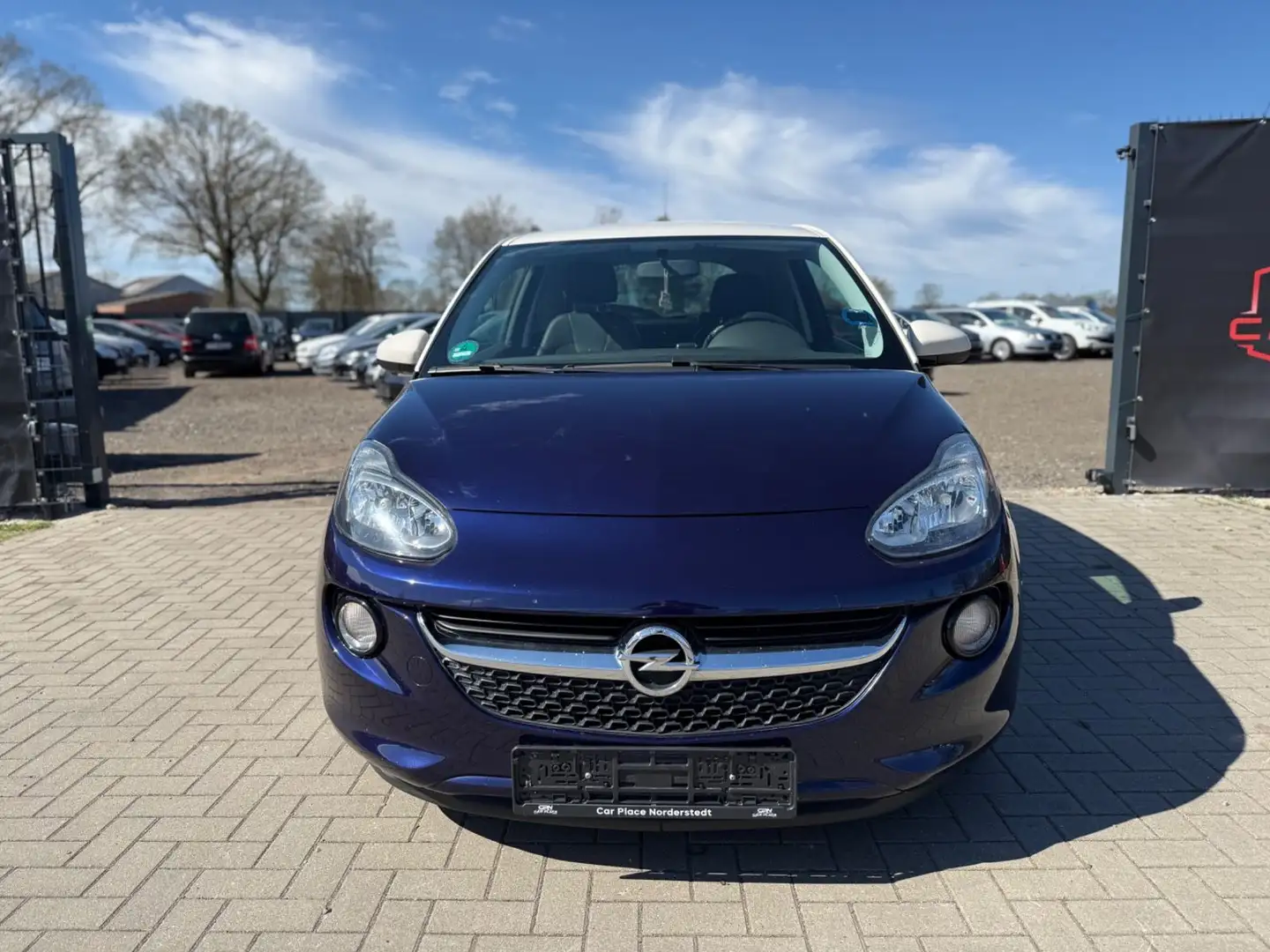 Opel Adam Jam TÜV/KLIMA/NAVI/SERVO/2.HAND Blauw - 2
