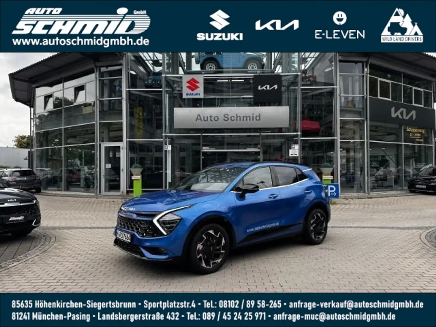 Kia Sportage SPORTAGE 1.6T 2WD DCT GT-LINE Azul - 1
