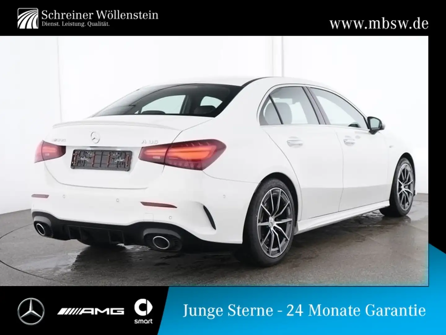 Mercedes-Benz A 35 AMG AMG A 35 4M LIM *KeyGo*WinterP*AdvancedPlus*TWA* Weiß - 1