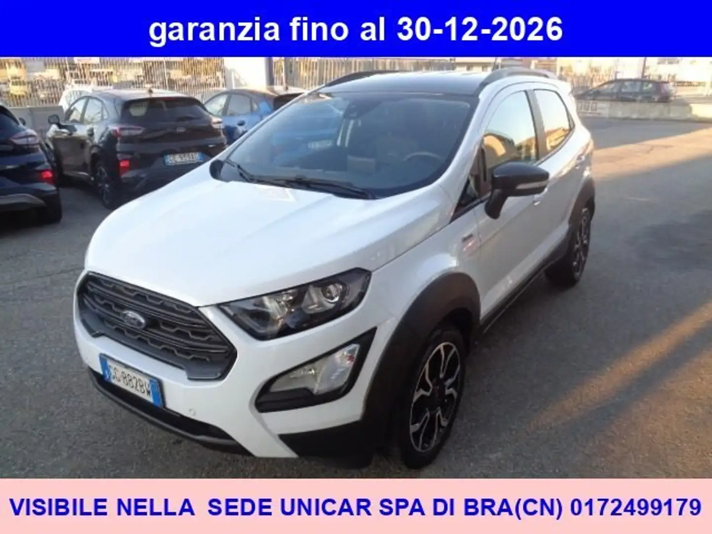 Ford EcoSport EcoSport 1.0 ecoboost Active Bianco - 1