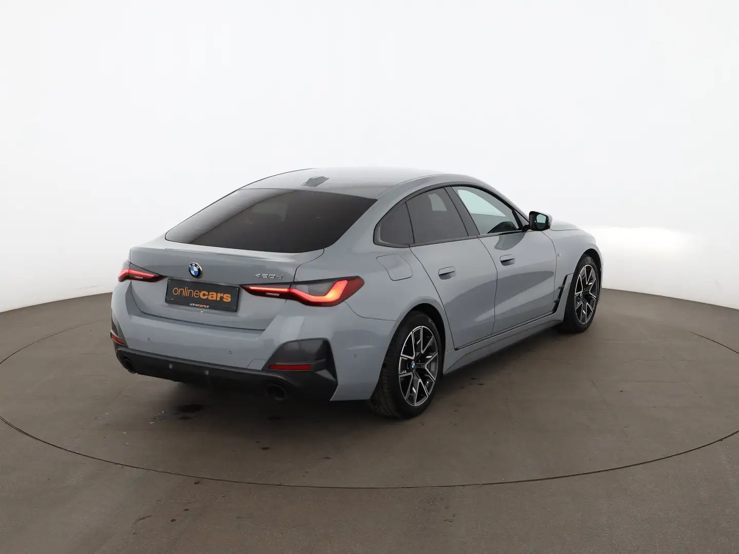 BMW 420 d Gran Coupe M-Sport Aut LED LEDER NAVI SITZHZ Grau - 2