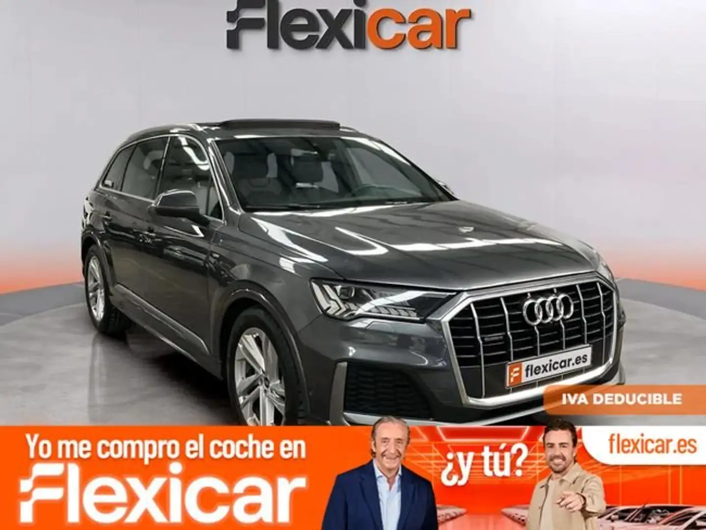 Audi Q7 S line 45 TDI 170kW (232CV) quat. tip. Gris - 1