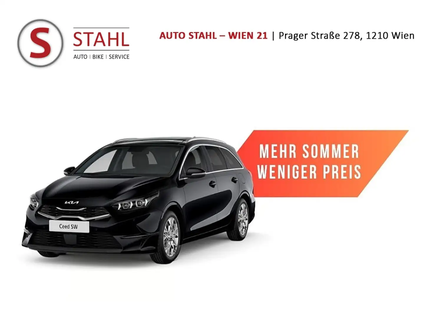 Kia Ceed SW / cee'd SW ceed SW 1,0 T-GDI GPF ISG Silber AUTO STAHL WIE... Nero - 1