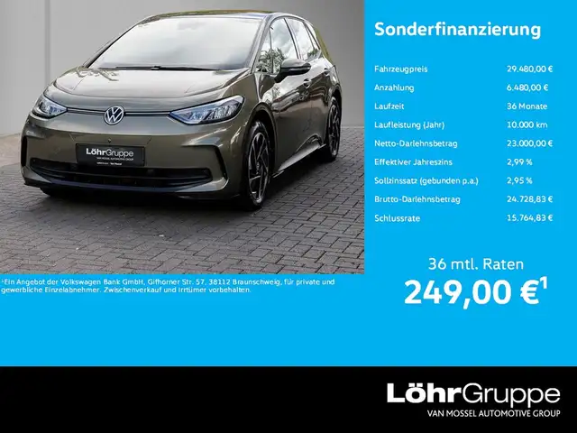 2024 Volkswagen Id.3 in Green for sale