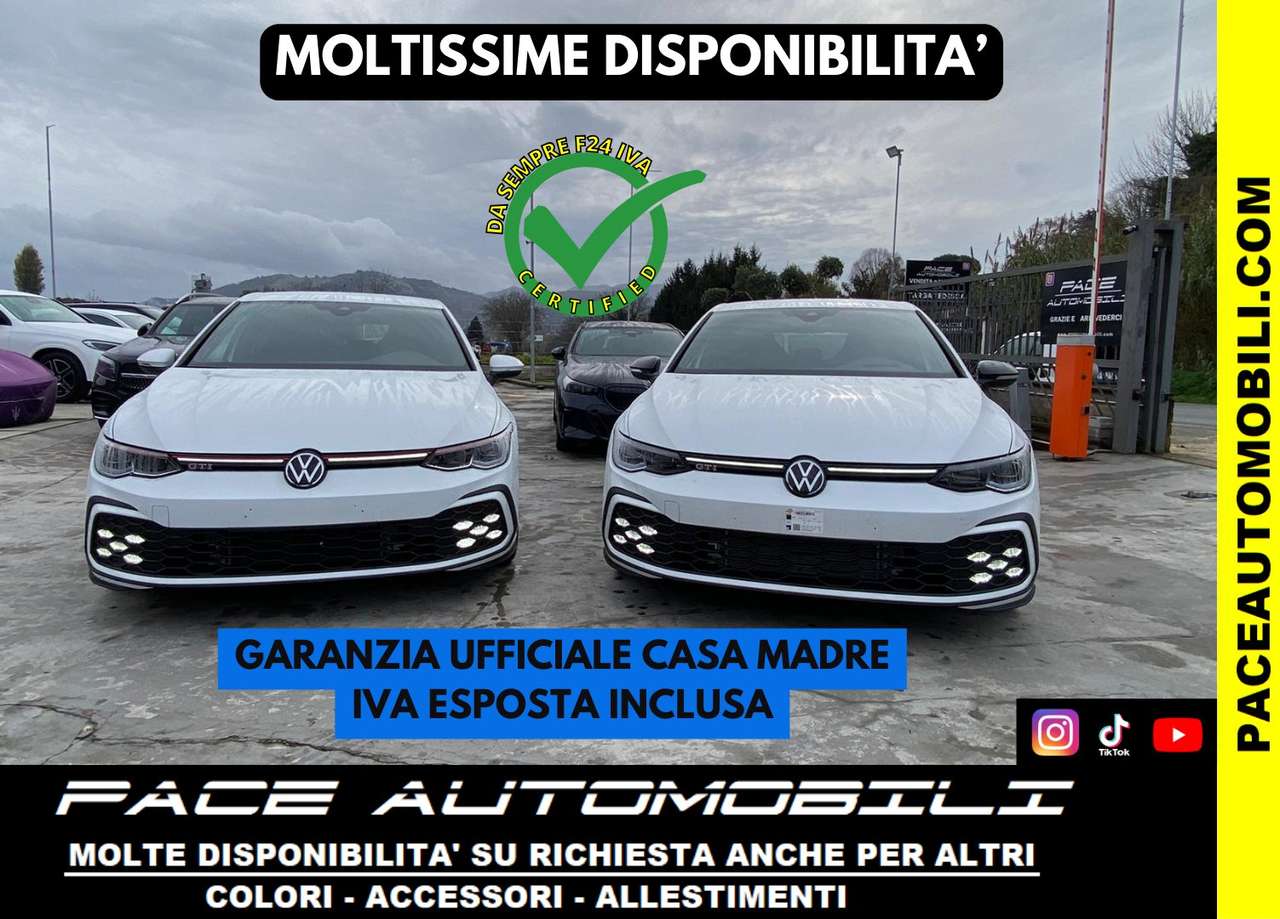 Volkswagen Golf GTI PERFORMANCE BLACK MATRIX PDC CRUISE F1 NAVI 19"