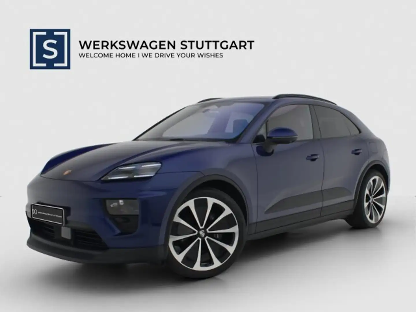 Porsche Macan Macan 4 Electric Bf-Display Luftf HeadUp 22" AHK Bleu - 1