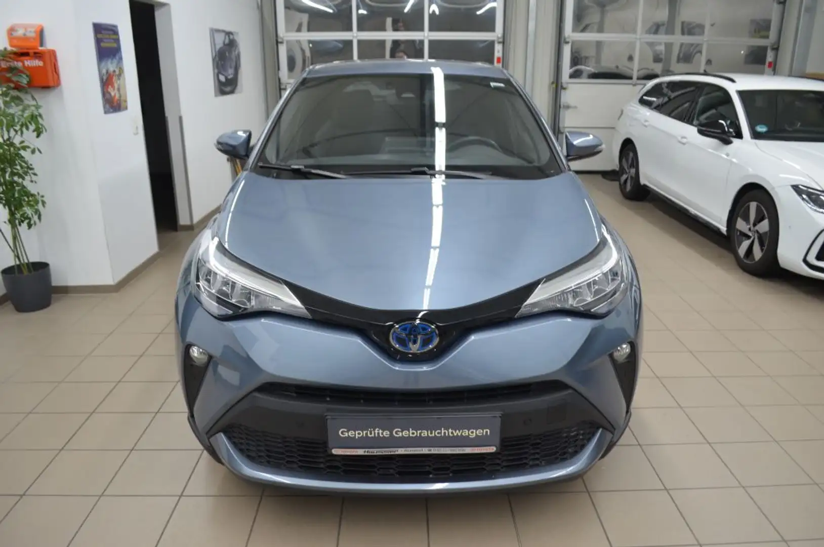 Toyota C-HR Hybrid Team Deutschland*Allwetter*Navi*Parkassiste Blau - 2