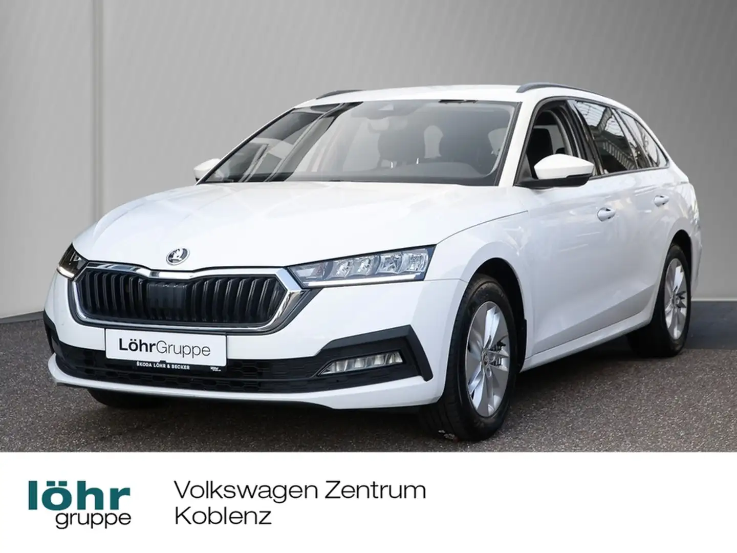 Skoda Octavia Combi 2.0 TDI DSG Ambition Navi/LED/SHZ Weiß - 1