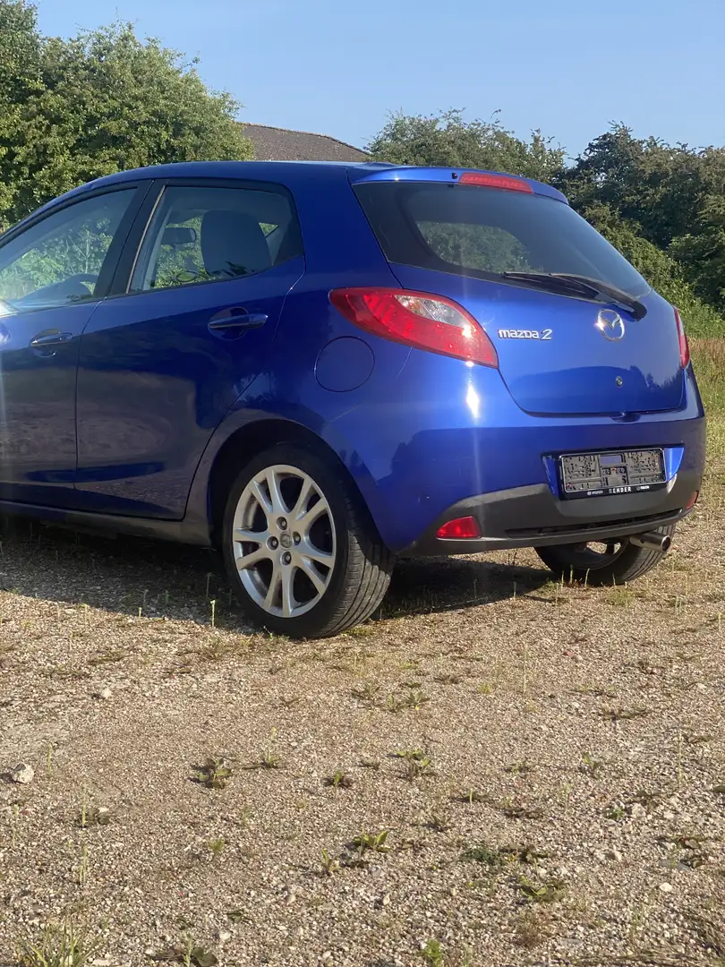 Mazda 2 1.3 Impuls 1Hand!!! Scheckheftgpflegt!!! TÜV NEU Blau - 2