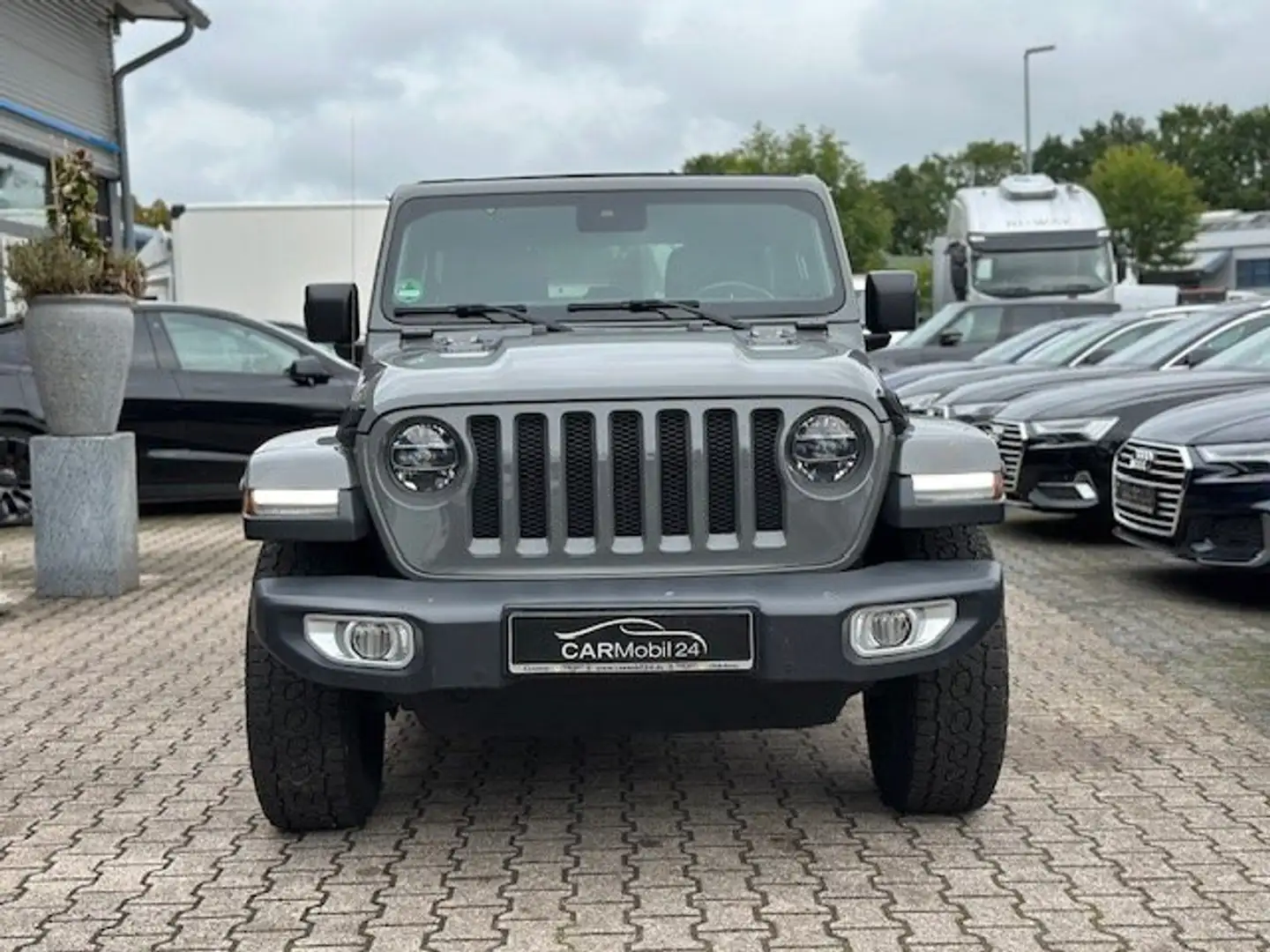 Jeep Wrangler Wrangler Unlimited Sahara*R-Cam*Nav*Leder* Gris - 2