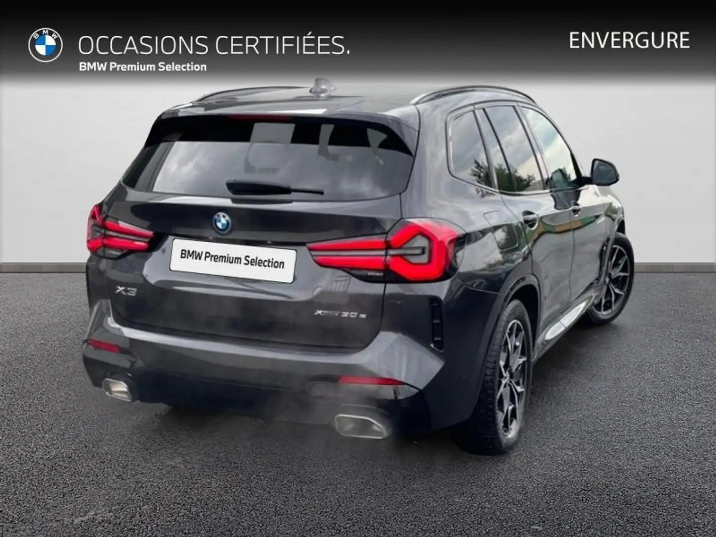 BMW X3 xDrive30e 292ch M Sport Grijs - 2