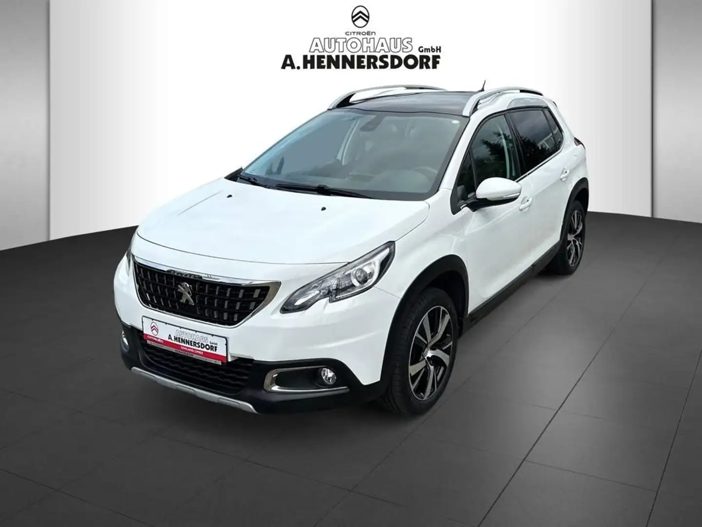 Peugeot 2008 BlueHDi FAP 120 STOP & START Allure Weiß - 1
