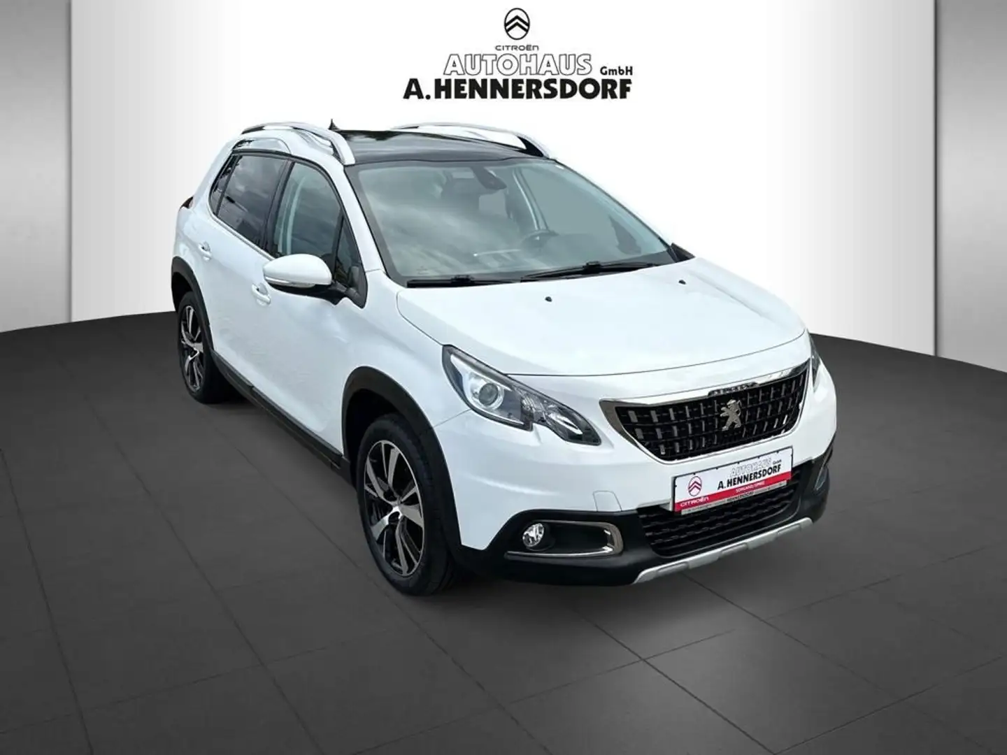 Peugeot 2008 BlueHDi FAP 120 STOP & START Allure Weiß - 2