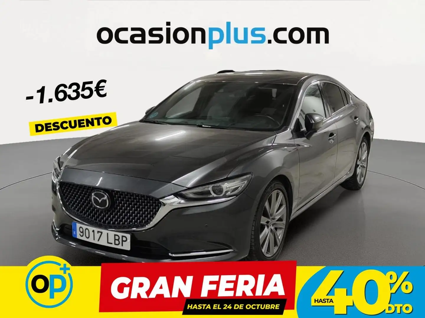 Mazda 6 2.2 Skyactiv-D Signature Sky 135kW Gris - 1