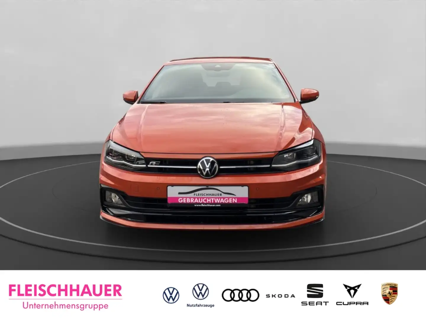 Volkswagen Polo VI 1.5 Highline R-Line-Paket LED Kamera Orange - 2
