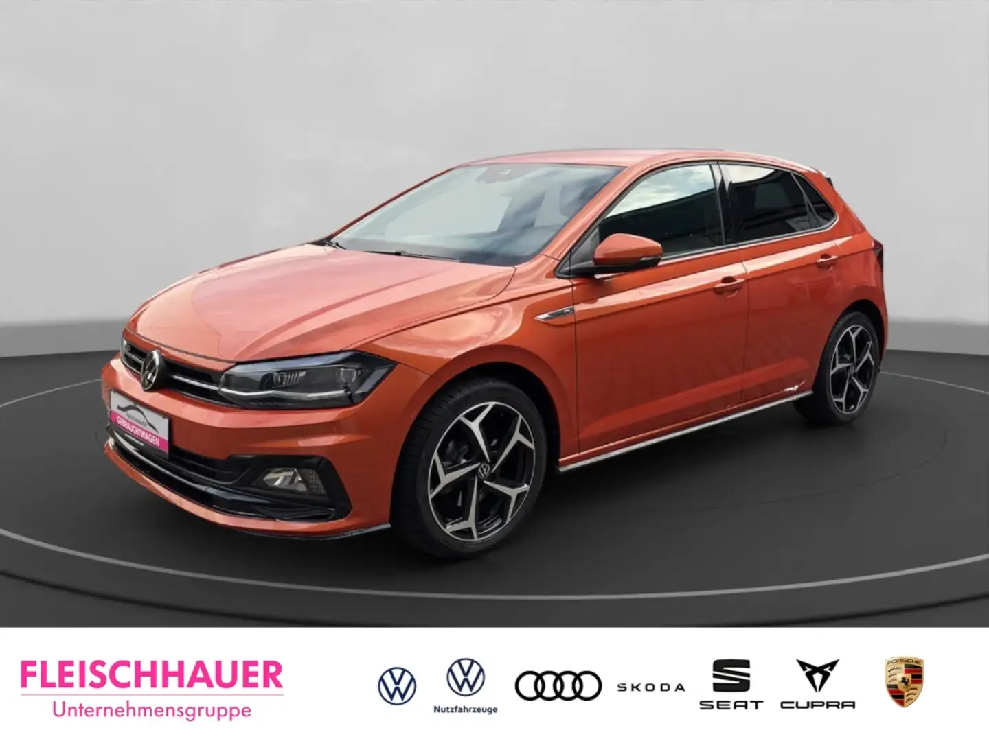Volkswagen Polo VI 1.5 Highline R-Line-Paket LED Kamera Orange - 1