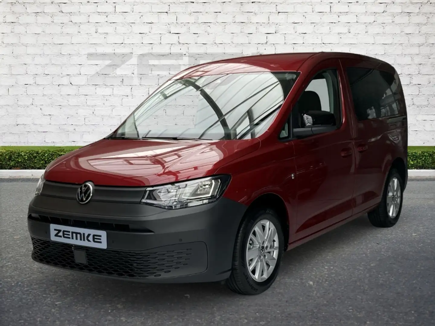 Volkswagen Caddy Kombi 2,0 TDI SCR Rot - 2