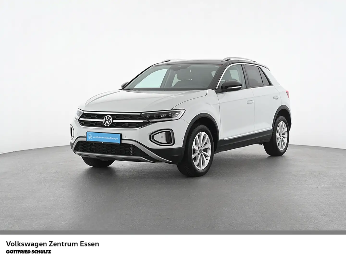 Volkswagen T-Roc Style TSI DSG LED AHK Navi Sitzhzg Weiß - 1