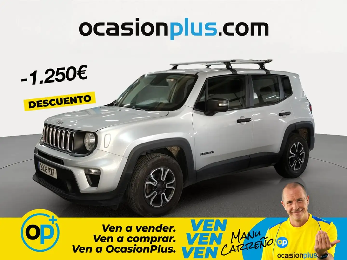 Jeep Renegade 1.0 Sport 4x2 Gris - 1