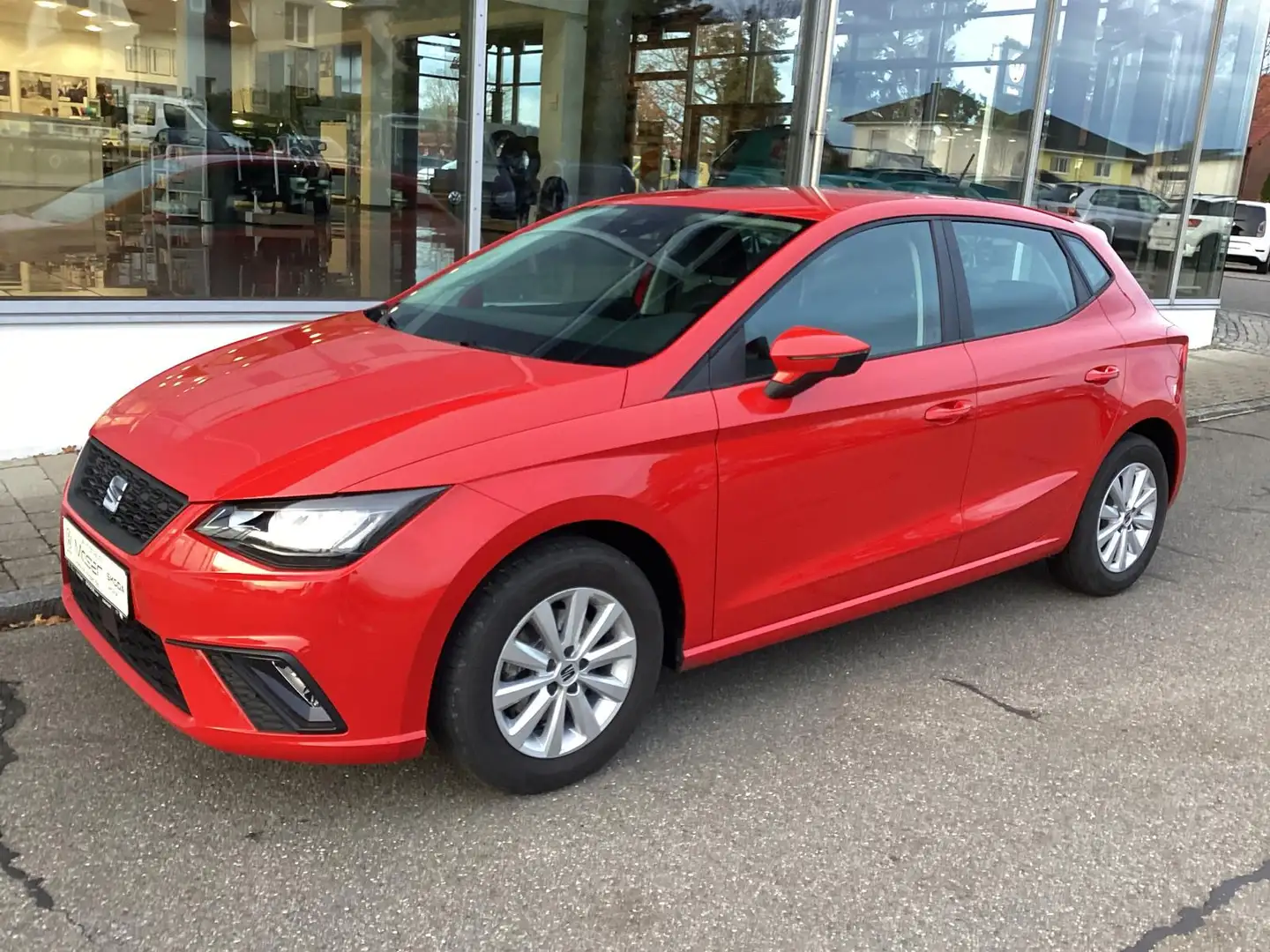 SEAT Ibiza 1.0 TSI Style/PDC/GRA/LED/SHZ/FullLink Rouge - 1