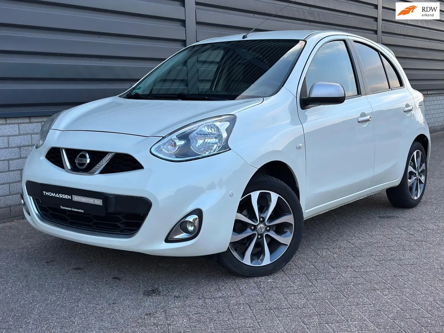 Nissan Micra 1.2 DIG-S Connect Edition N-TEC Navi, Cruise, stoe Blanc - 1