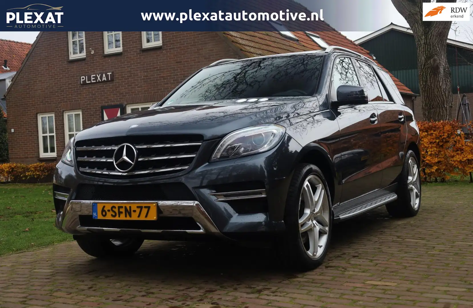 Mercedes-Benz ML 350 M-klasse Prestige Aut. | AMG-Pakket | Orig. NL | S Grijs - 1