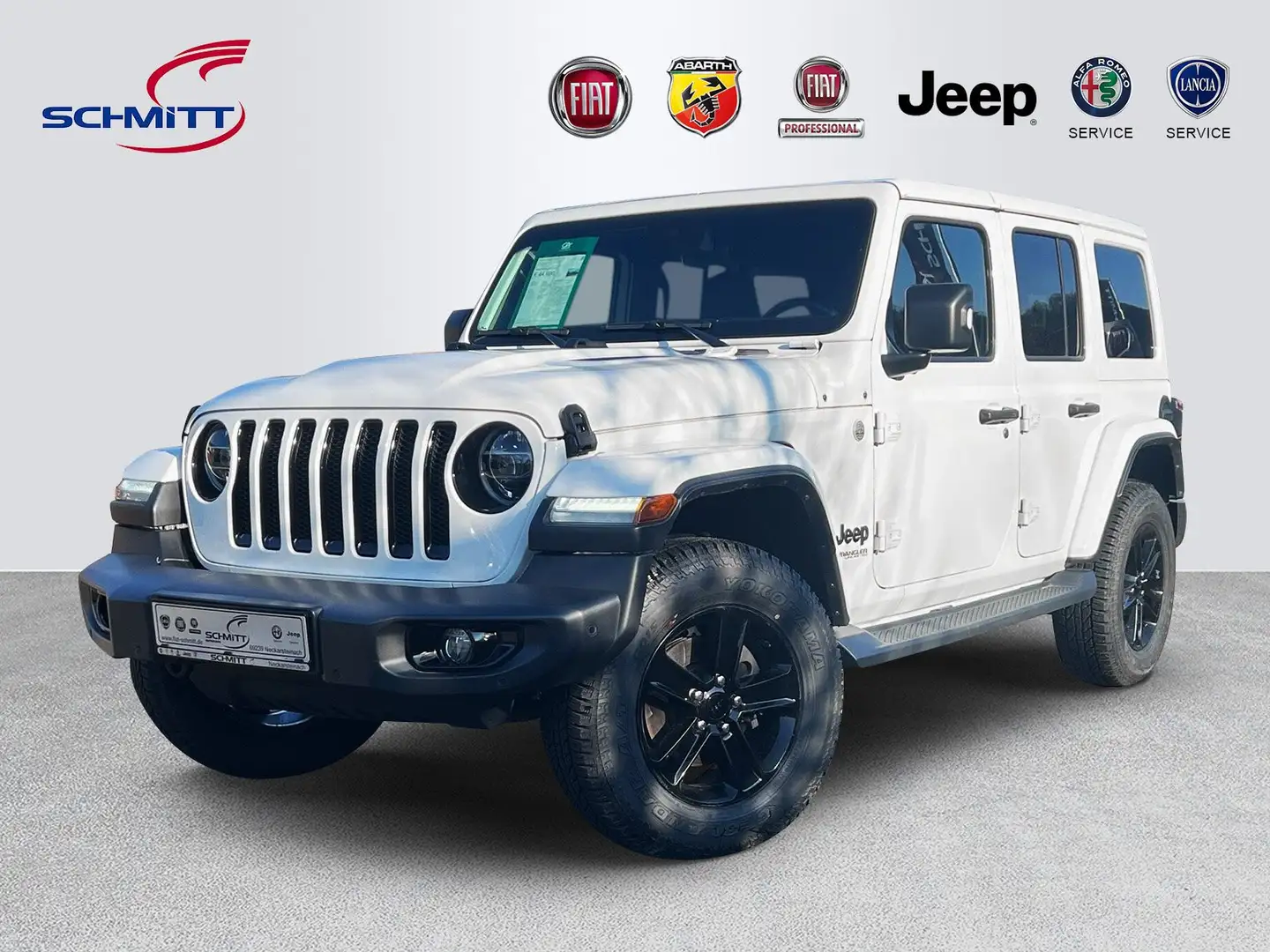 Jeep Wrangler Sahara Белый - 1
