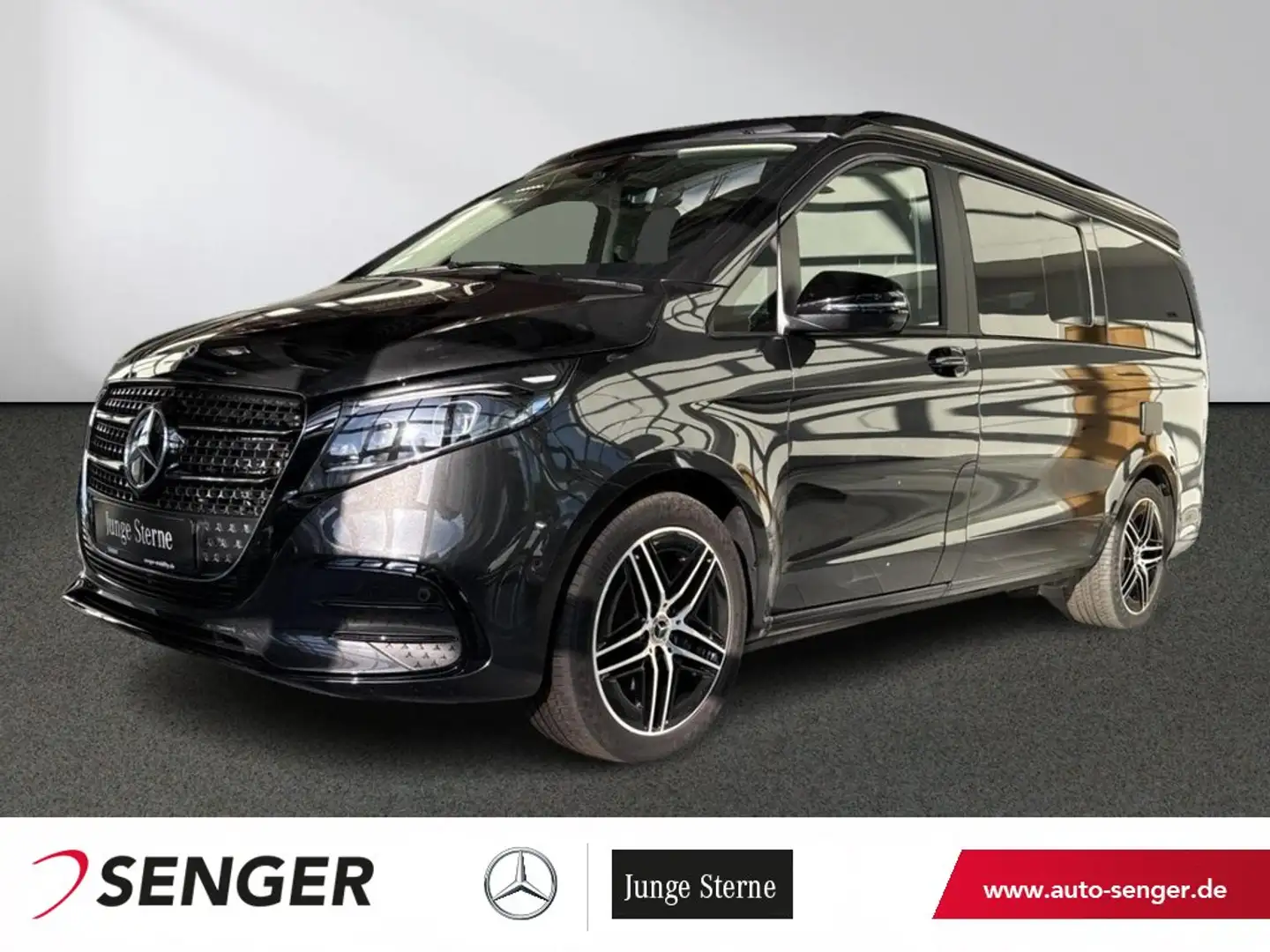 Mercedes-Benz Marco Polo 300 d AMG AIRMATIC AHK2,5t 360° 9G Gris - 1