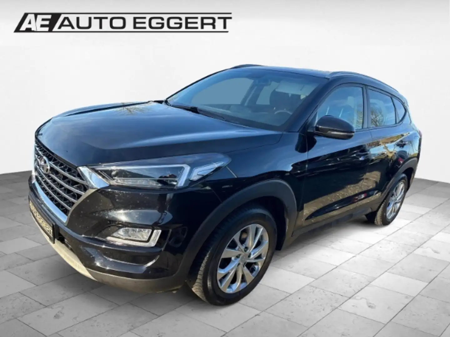 Hyundai TUCSON 1.6 T GDi 2WD DCT Trend TLE EU-Import Schwarz - 1