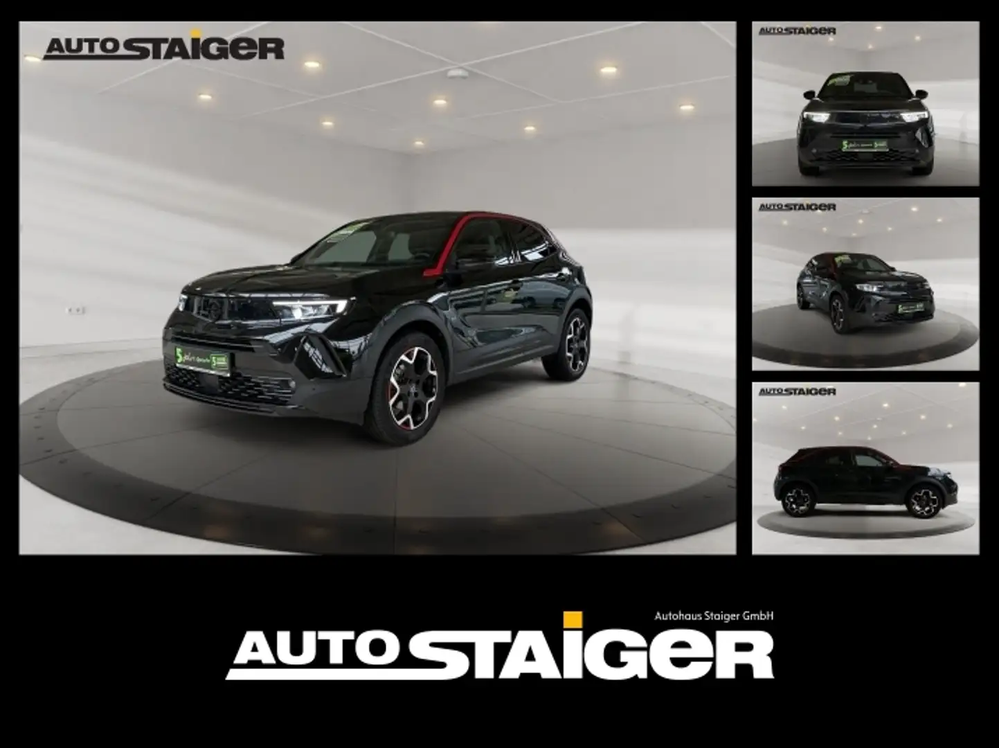 Opel Mokka 1.2 Turbo GS Line LED Navi Kamera SHZ Noir - 1
