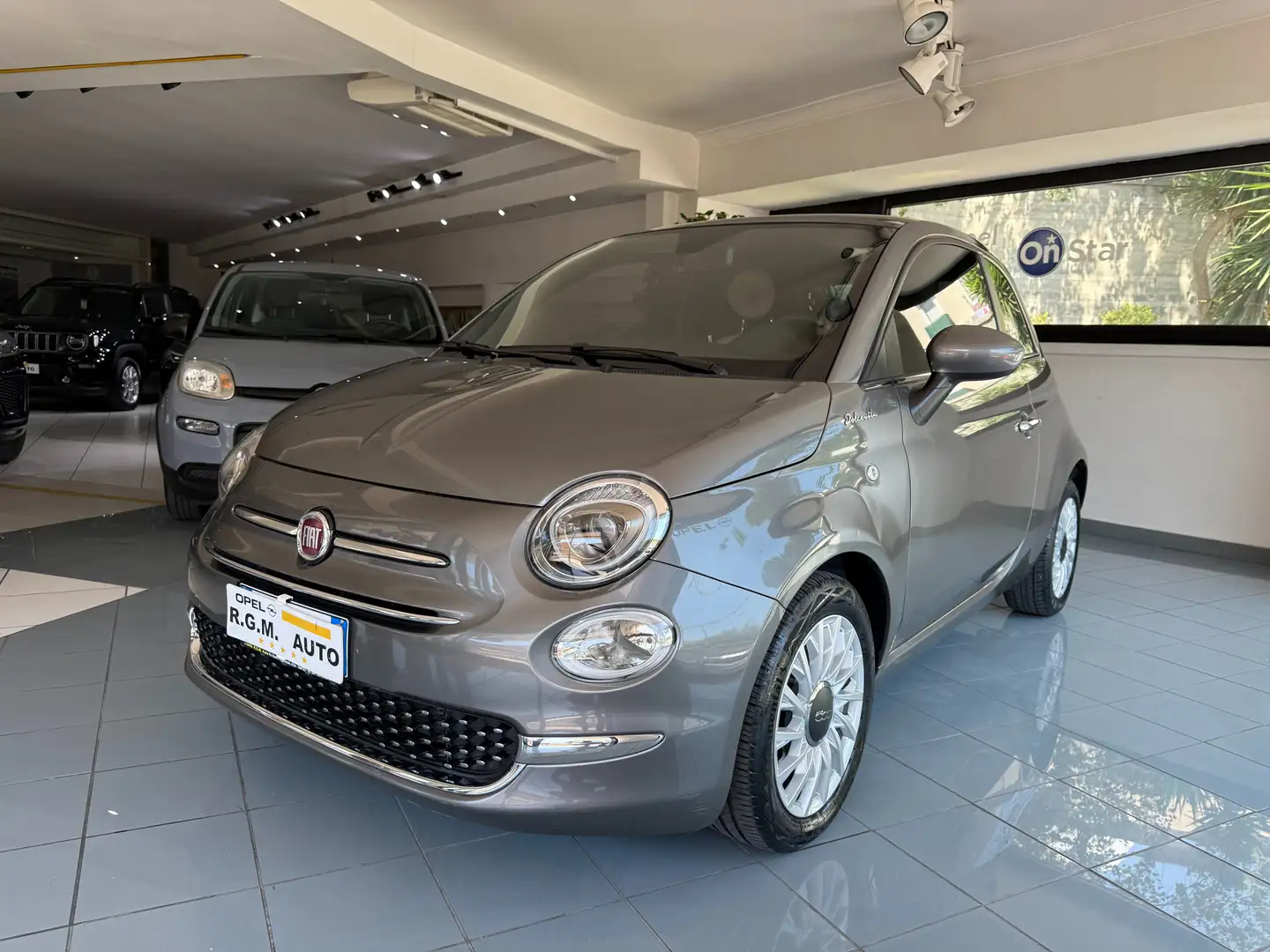 Fiat 500 500 III 2015 1.0 hybrid Dolcevita 70cv Grigio - 1