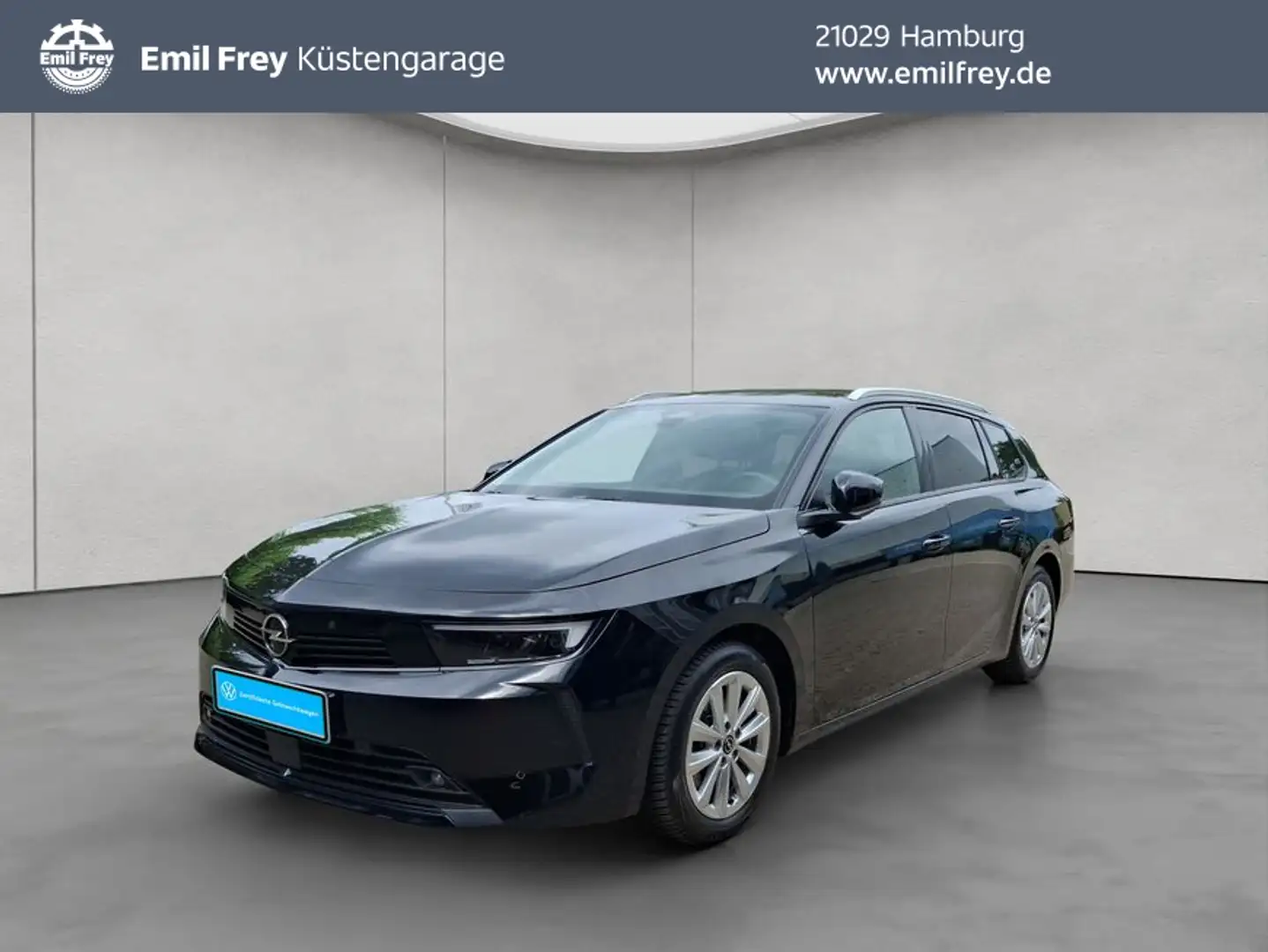 Opel Astra Sports Tourer 1.5 Automatik Elegance GJR R Noir - 1