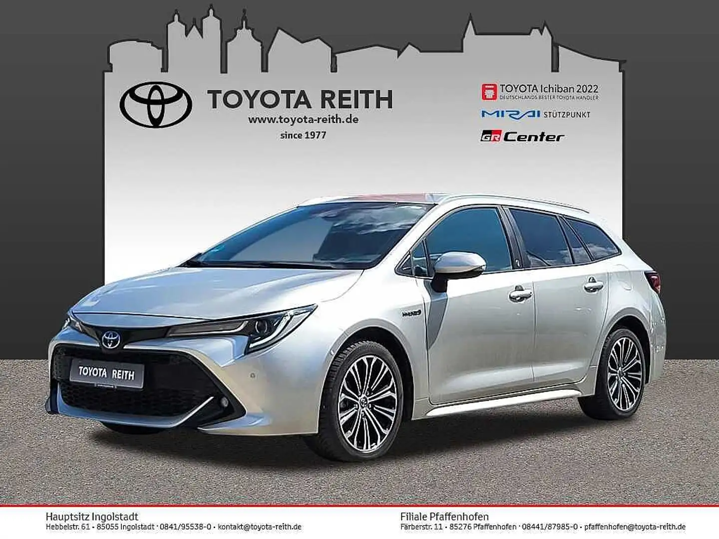 Toyota Corolla 1.8 Hybrid Touring Sports Team Deutschland - Techn Silber - 1