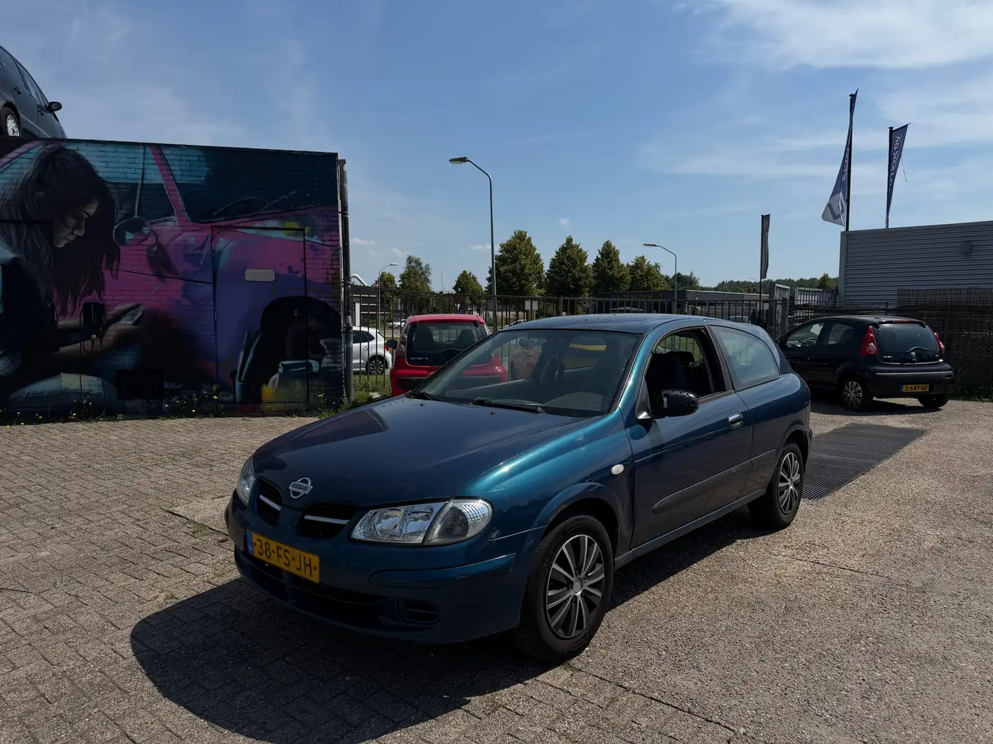 Nissan Almera 1.8 Ambience Incl NW Keuring Blau - 1