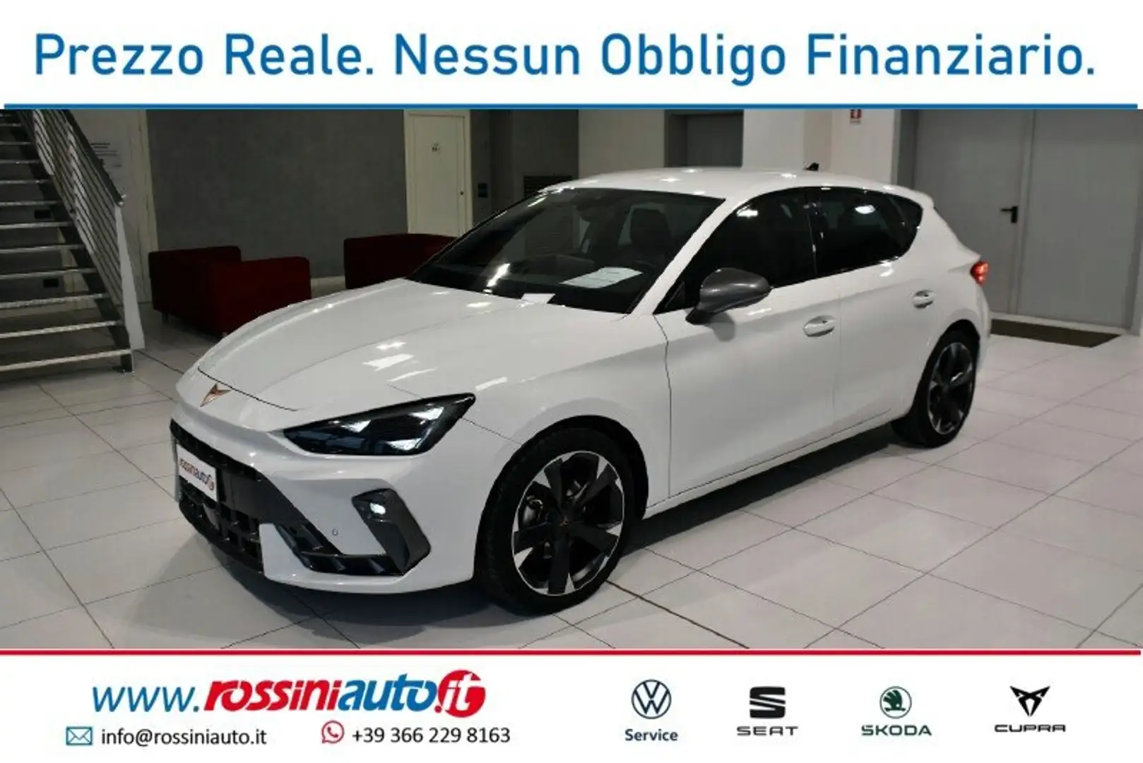 CUPRA Leon 1.5 HYBRID 150 CV DSG Bianco - 1