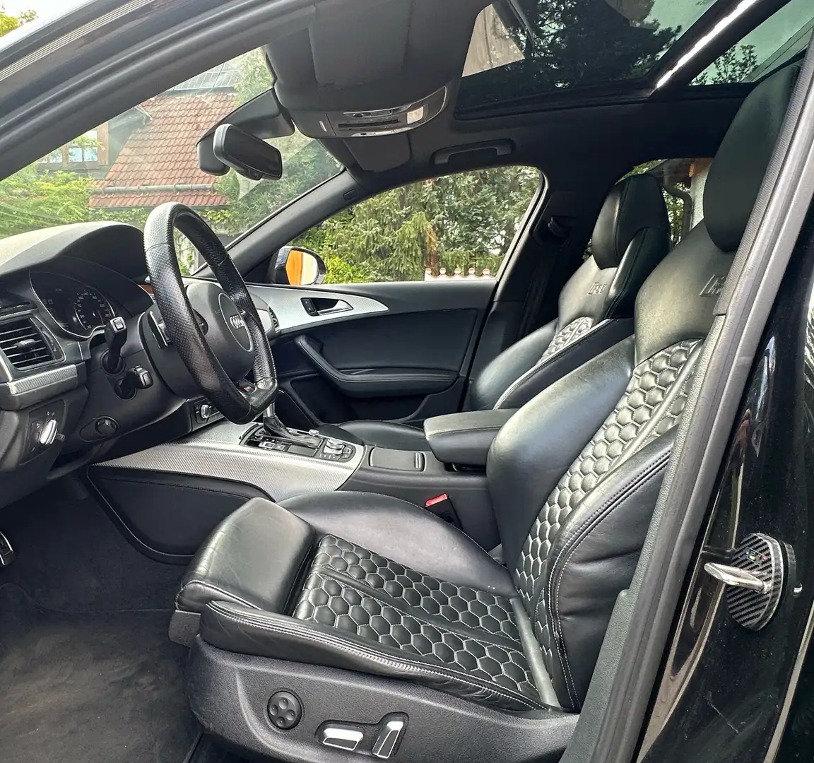 Audi RS6 4.0 TFSI ABT ACC Matrix Pano 21“ RS Sitze Schwarz - 2