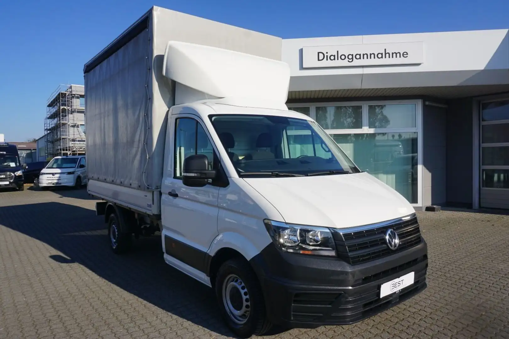 Volkswagen Crafter 35 Pritsche + Plane EK 2.0 TDI NAVI*AHK* Blanco - 2