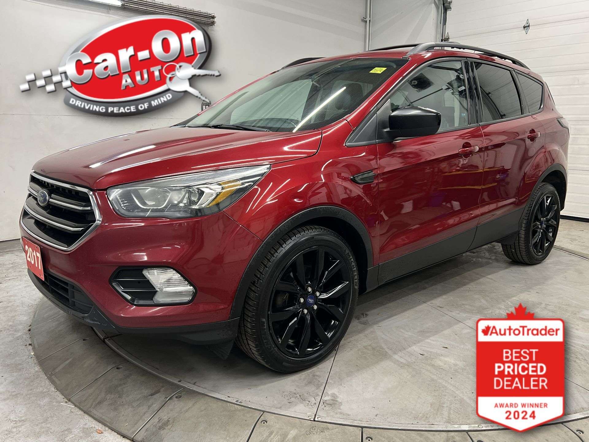 Red 2017 Ford Escape SUV / Crossover Front-Wheel Drive Automatic