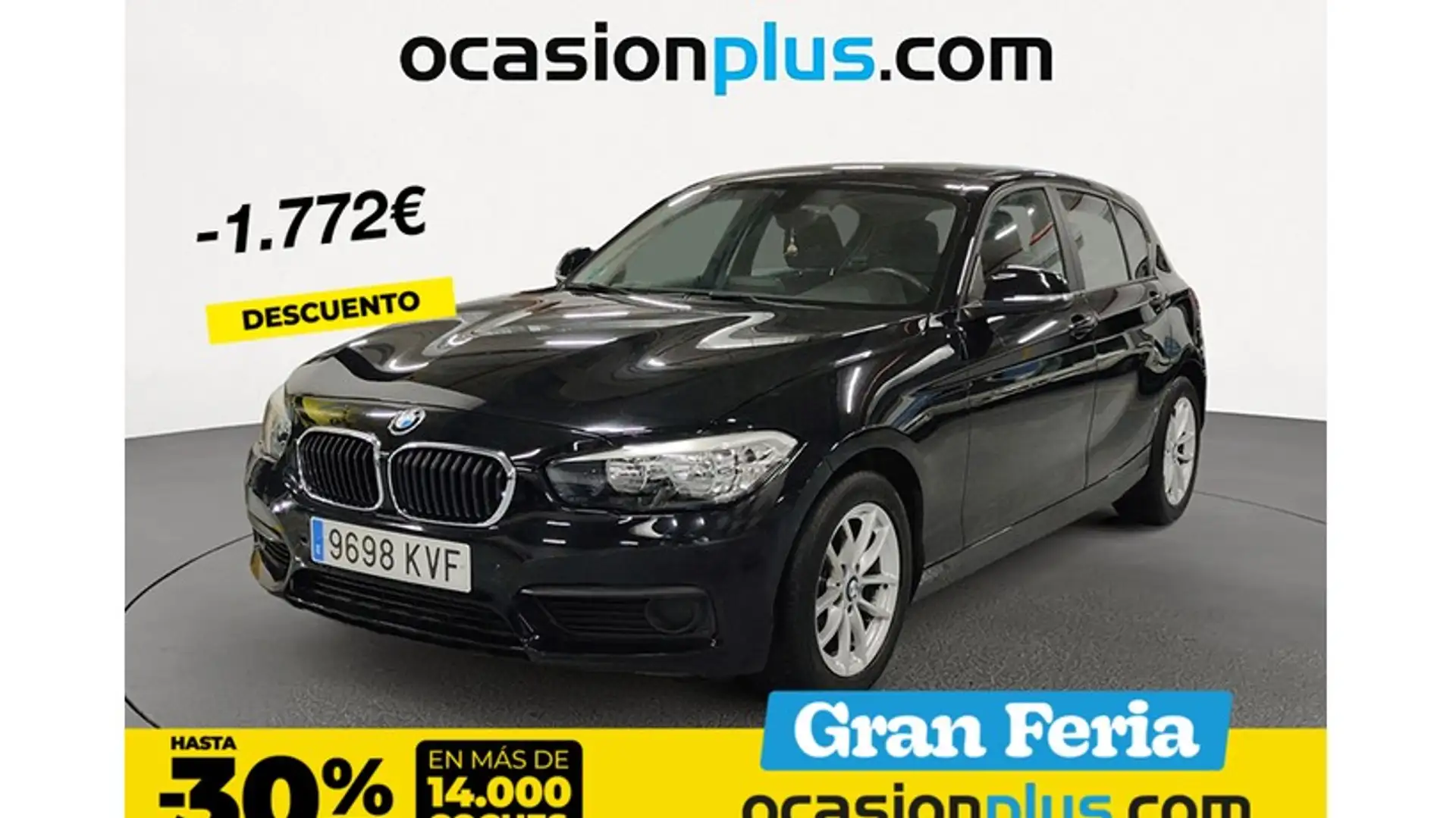 BMW 116 116i Zwart - 1