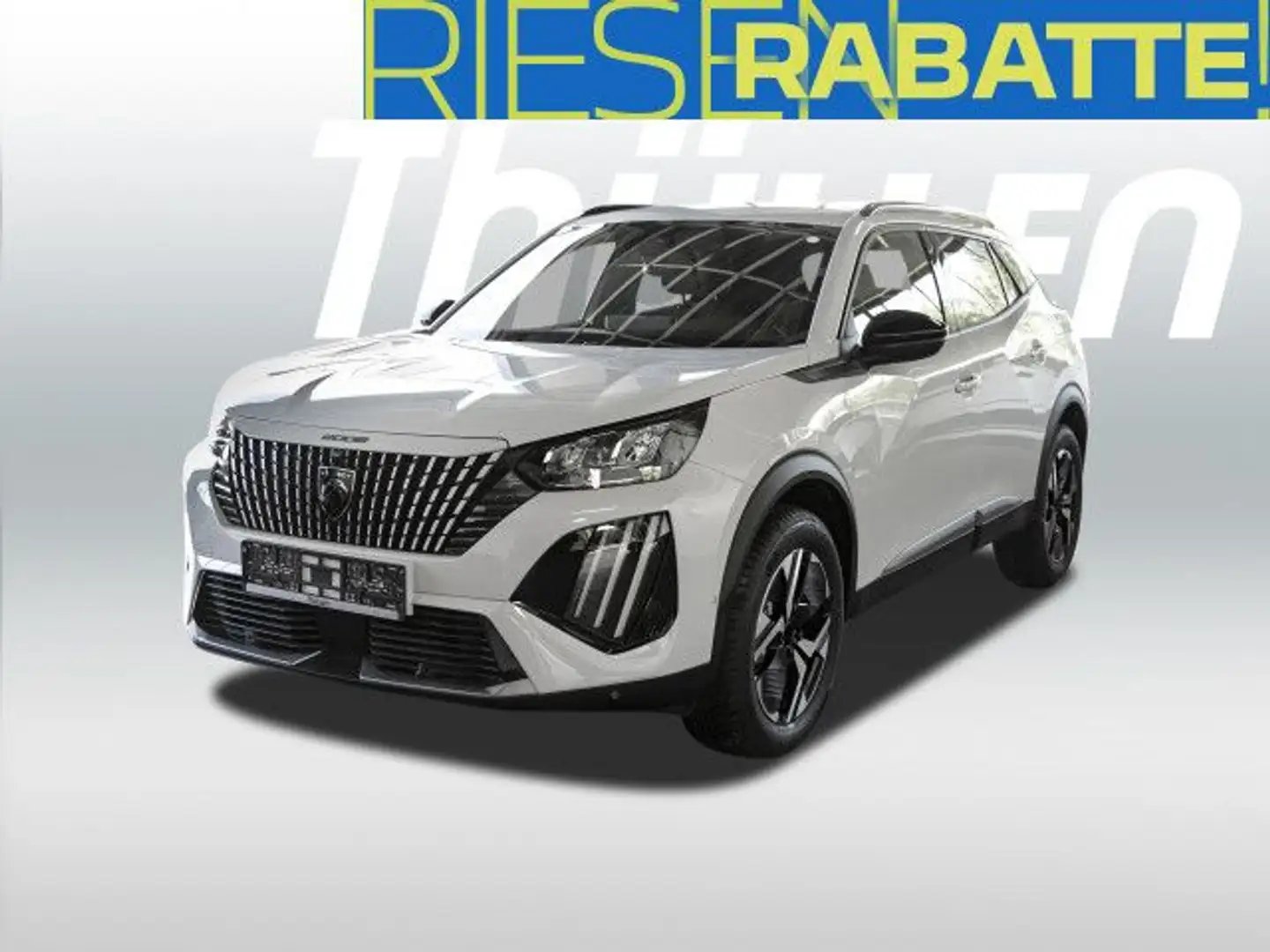 Peugeot 2008 Allure 1.2 PureTech Automatik Bluetooth Navi Weiß - 1