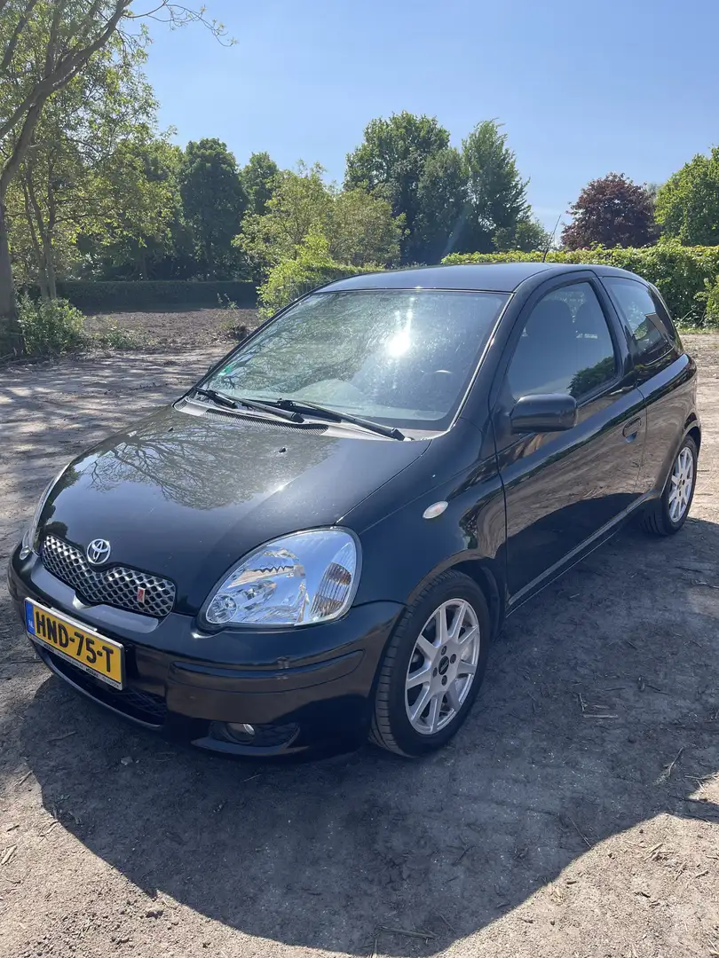Toyota Yaris 1.3 VVT-i Sol / Nieuwe APK Noir - 1