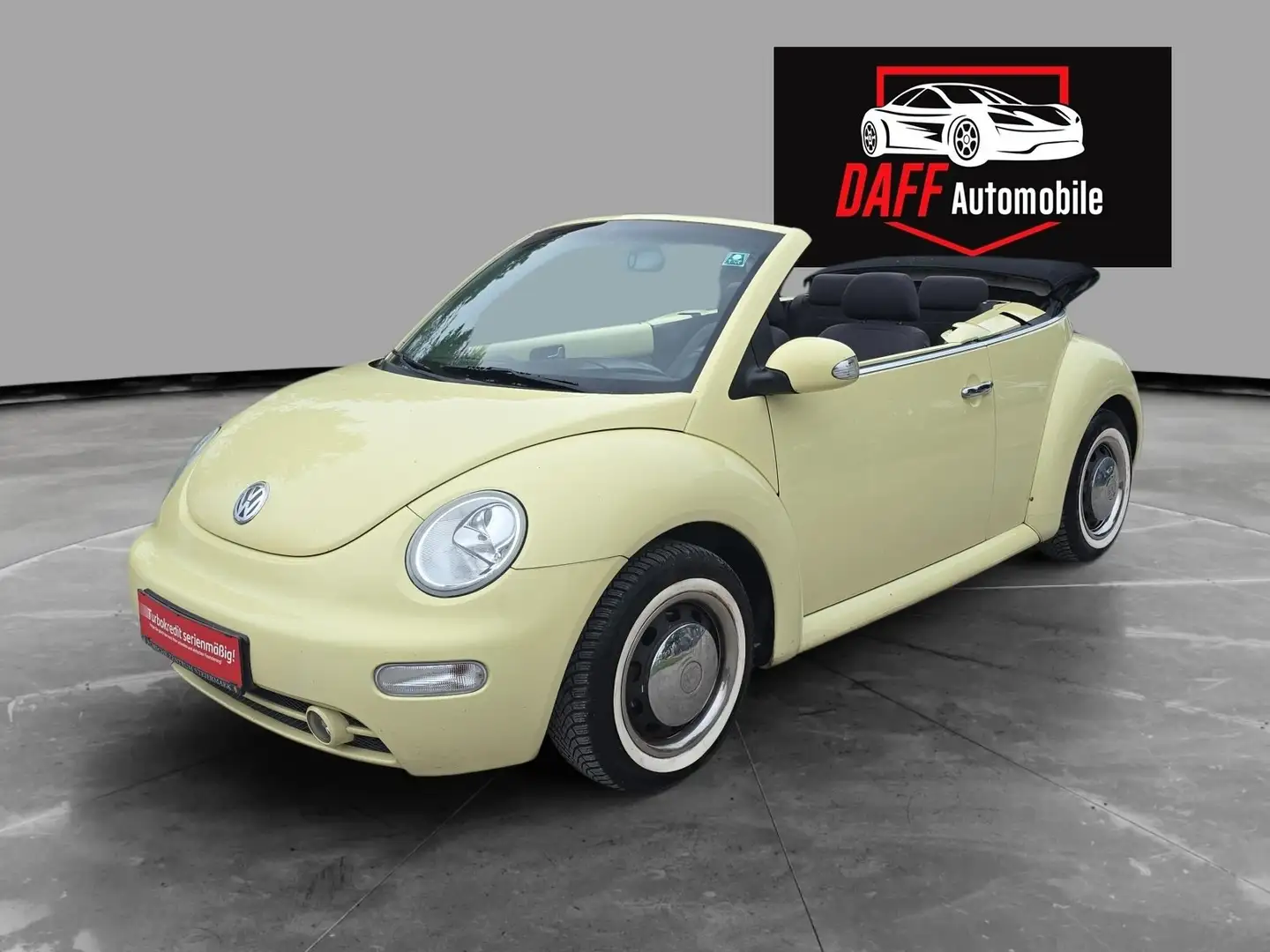 Volkswagen Beetle 1.4 Benzin Cabrio Jaune - 1