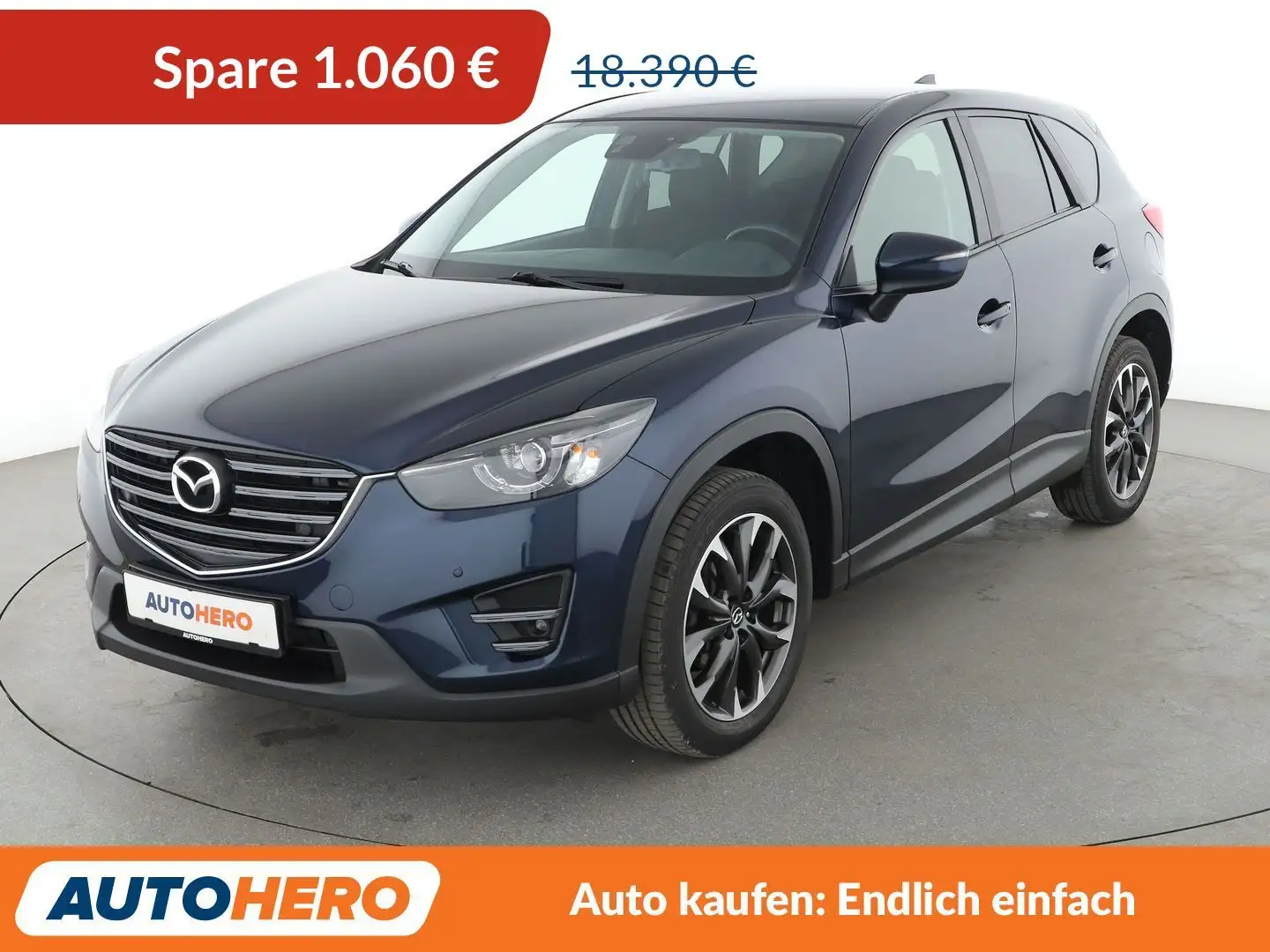 Mazda CX-5 2.0 Nakama AWD Aut.*NAVI*LED*CAM*TEMPO*SHZ*ALU* Blau - 1